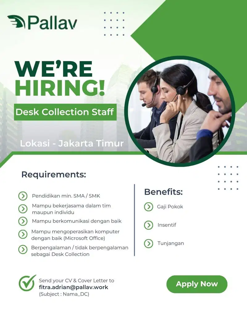 LOWONGAN KERJA DESK COLLECTION