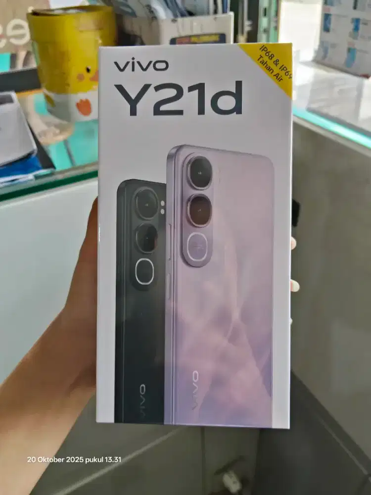 Vivo y21d 8/128gb promo ,barang baru ,segel ,garansi resmi