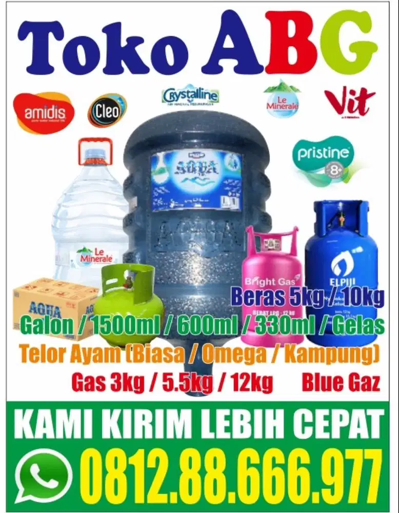 Kurir galon gas dan lainnya