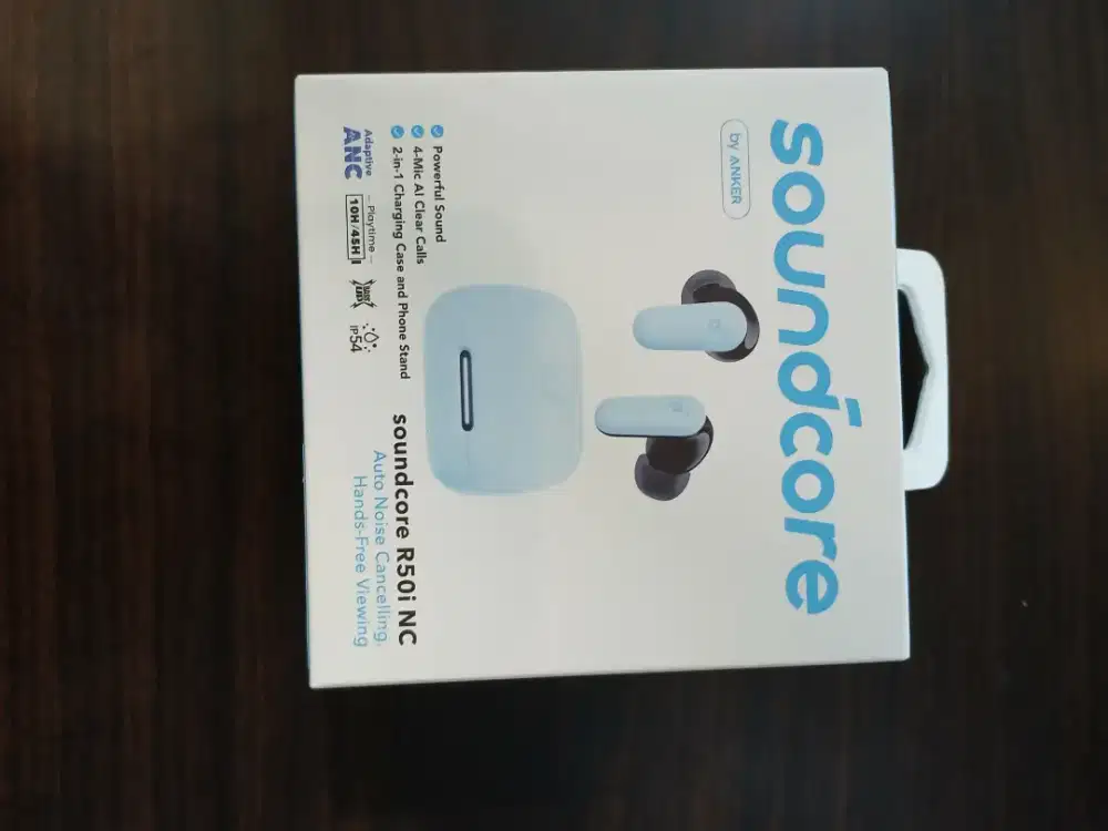TWS ANKER SOUNDCORE R50i NC Earbuds BLUETOOTH 5.4