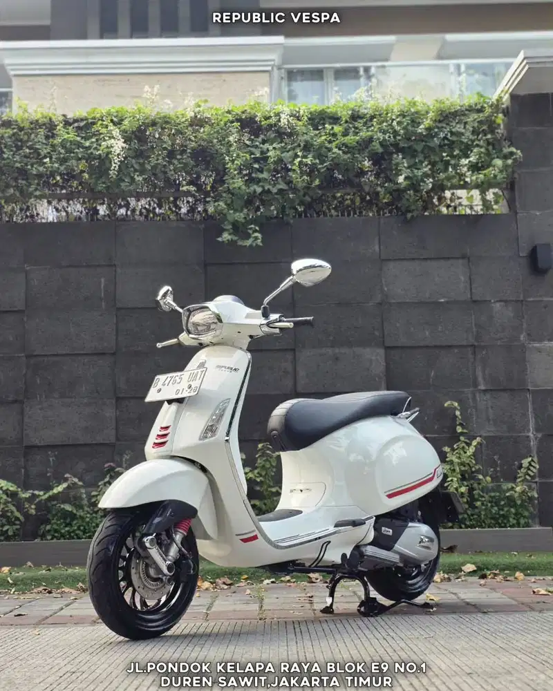 PIAGGIO VESPA SPRINT S150 IGET ABS LED WARNA PUTIH Perfect Condition