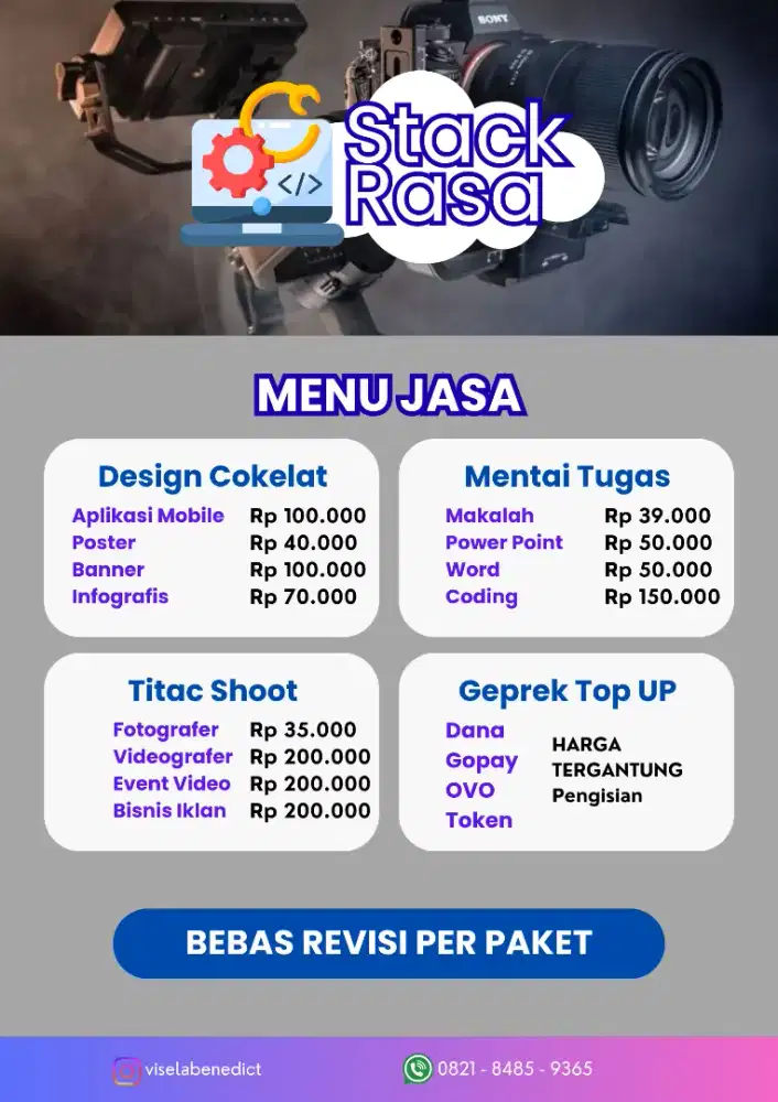 Desain Profesional & Joki Tugas