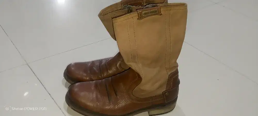 Sepatu boots Harley davidson