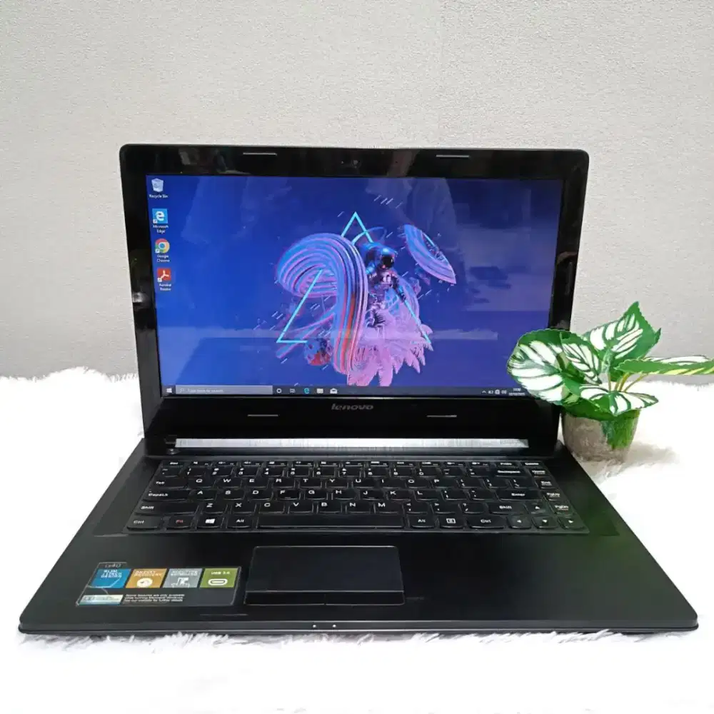 LAPTOP MURAH LENOVO G40 45 AMD A8 6410U RAM 8GB SSD 256GB LAYAR 14.0