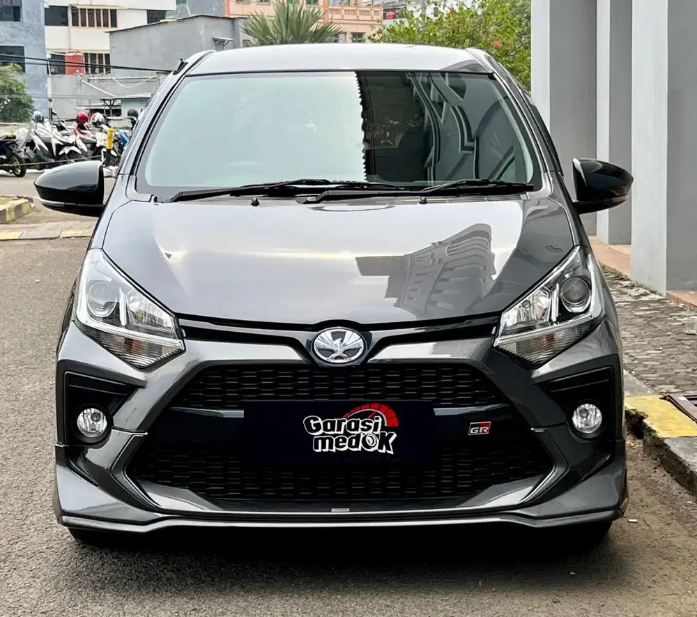 Toyota Agya GR 2023 Antik Low KM Murah Bekas Matic Abu Genap Garansi