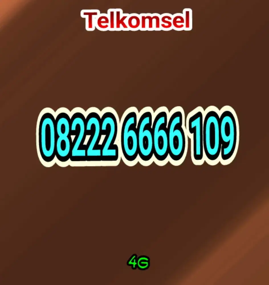 Perdana simpati cantik seri 6666
