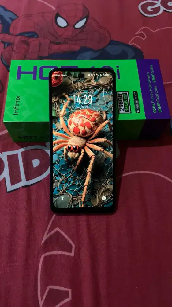 infinix hot 40i 8+8/256 fullset