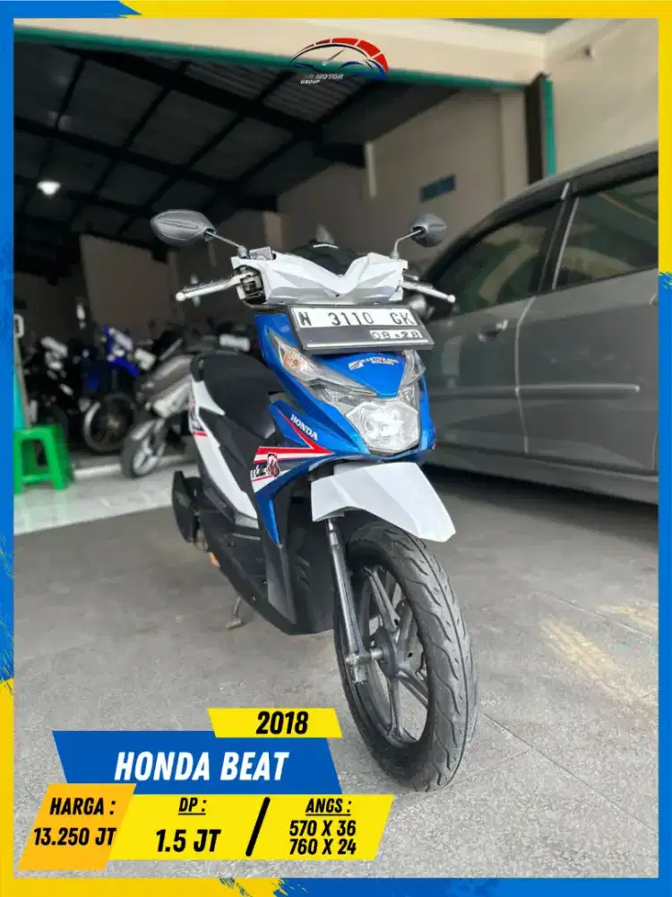 HONDA BEAT 2018 MURAH MERIAH BOSSKU HIKMAH MOTOR KEPUH MALANG