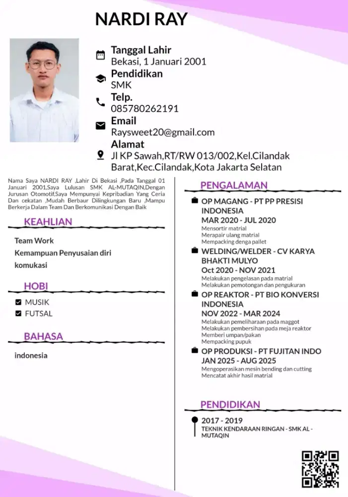 Mencari pekerjaan