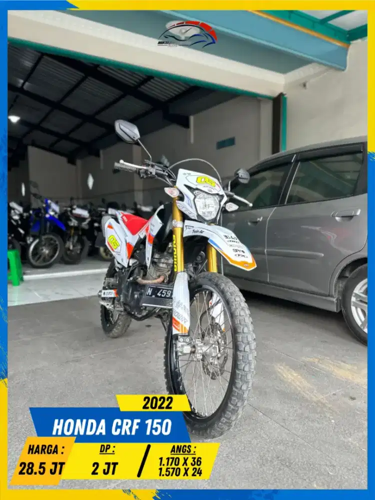 HONDA CRF 150 2022 MONGGO GASSKEUN BOSS HIKMAH MOTOR KEPUH MALANG