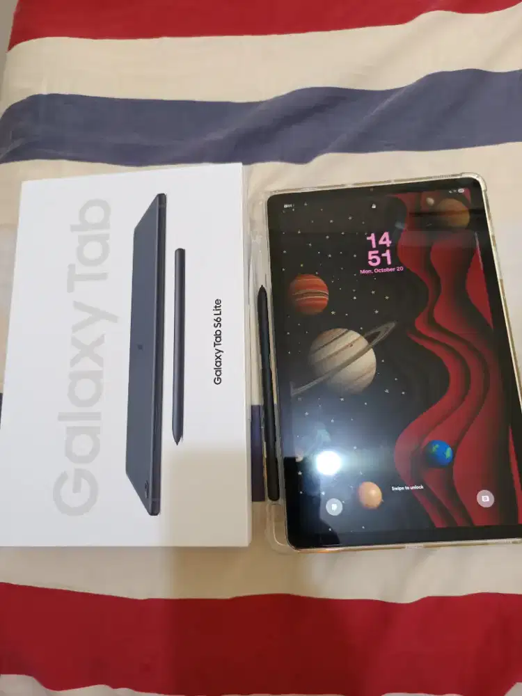 MULUS LIKE NEW SAMSUNG GALAXY TAB 6 LITE