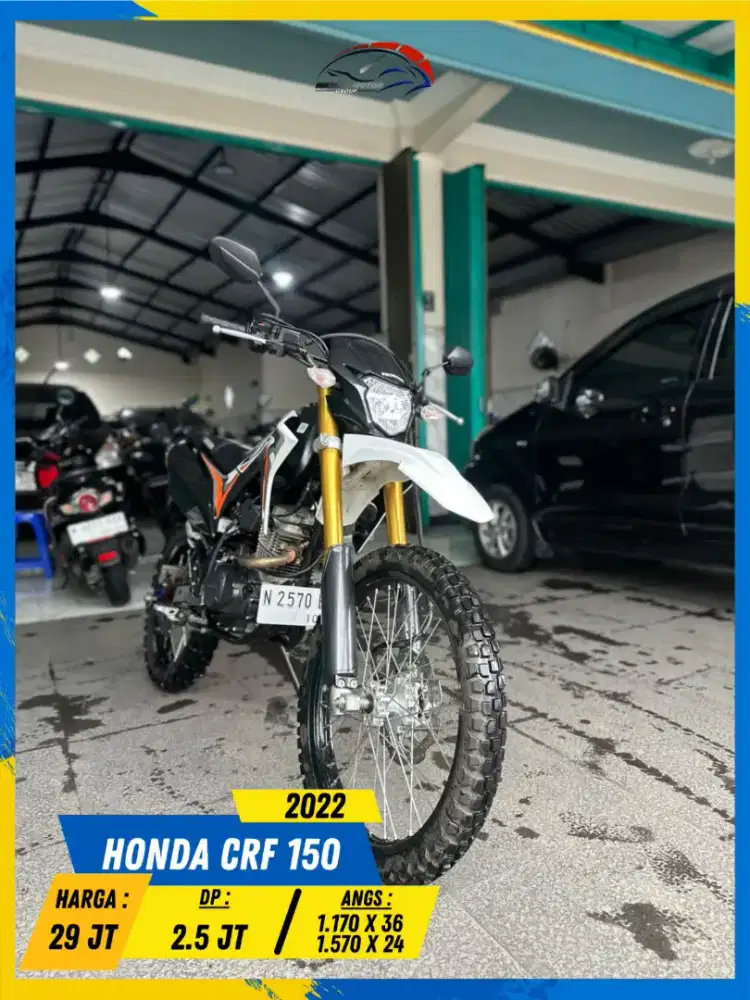 HONDA CRF 150 2022 BEKAS BERKUALITAS HIKMAH MOTOR KEPUH MALANG
