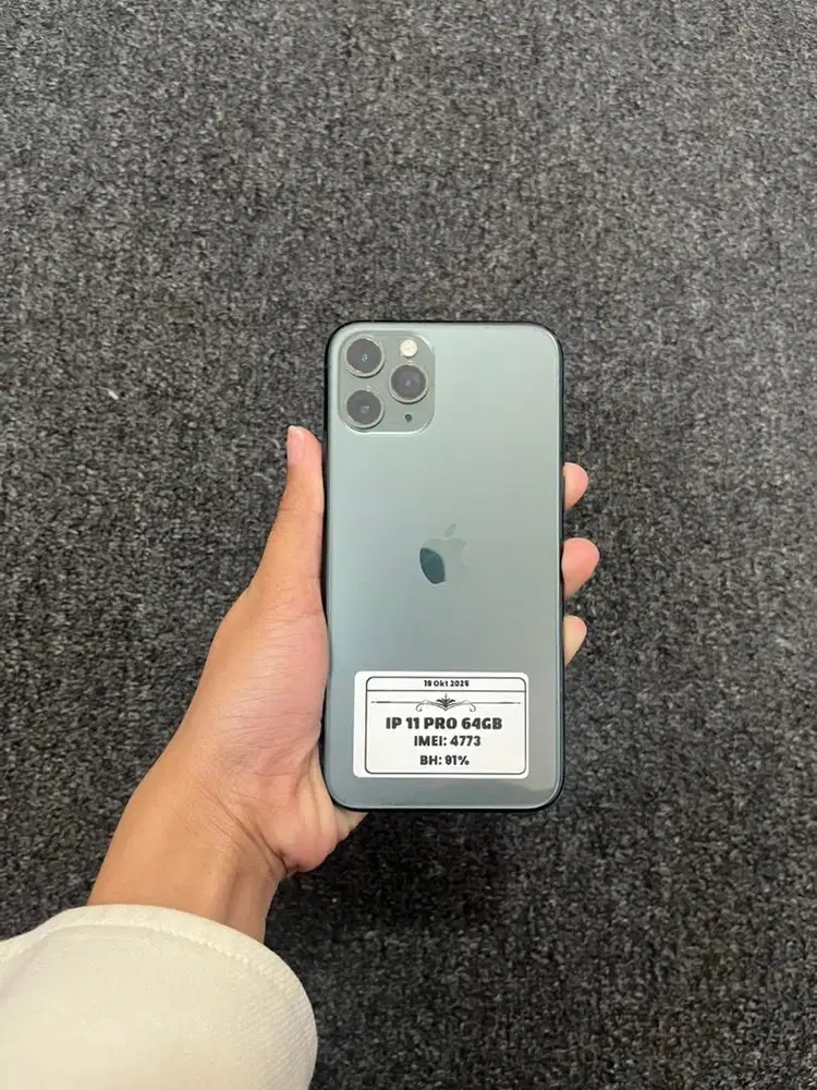 IPHONE 11 pro 64gb fullset terima tuker tambah/kredit