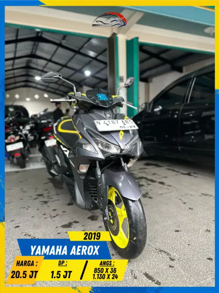 YAMAHA AEROX 2019 BARANG CIAMIK BOSSKU HIKMAH MOTOR KEPUH MALANG
