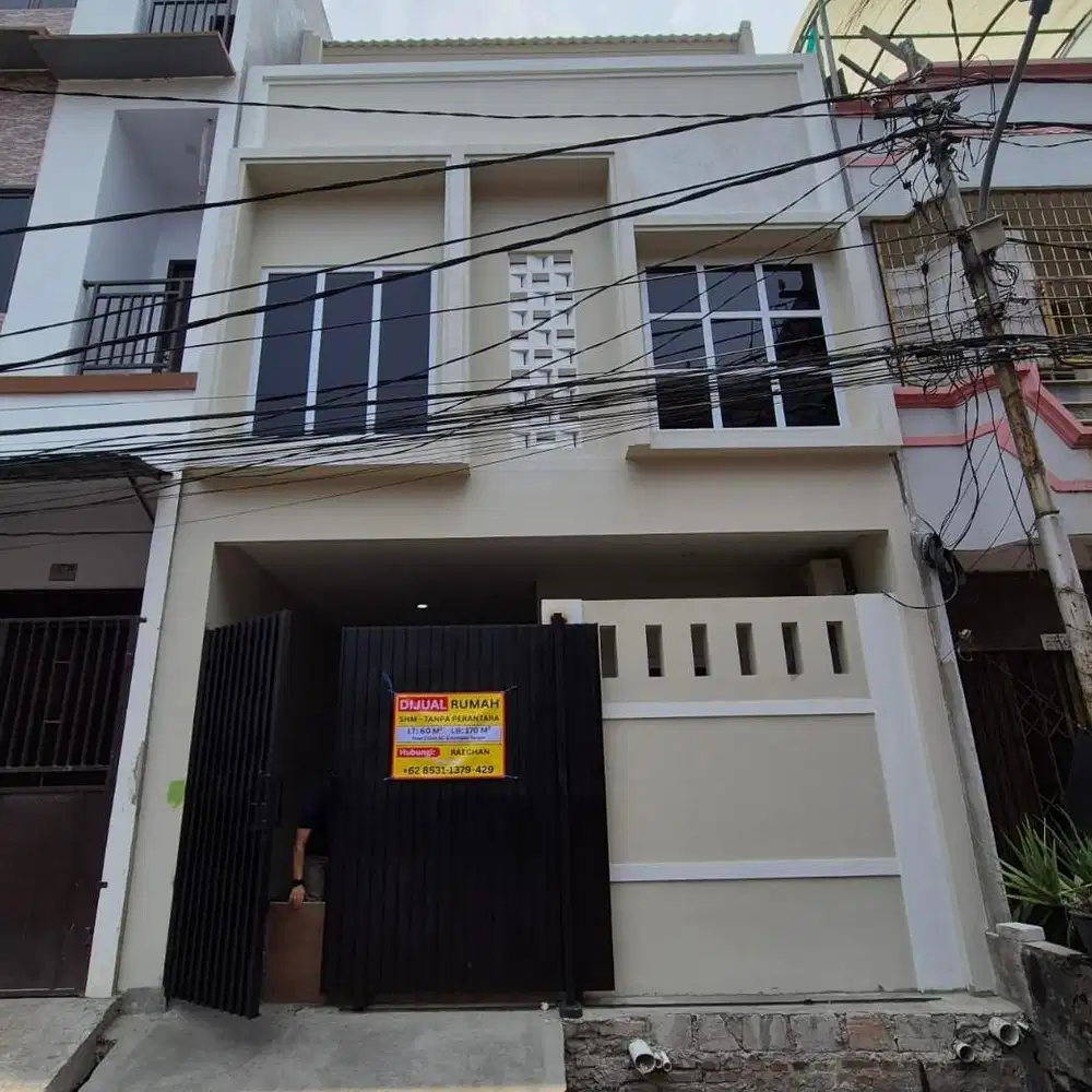 DIJUAL RUMAH 3 LANTAI JELAMBAR SHM