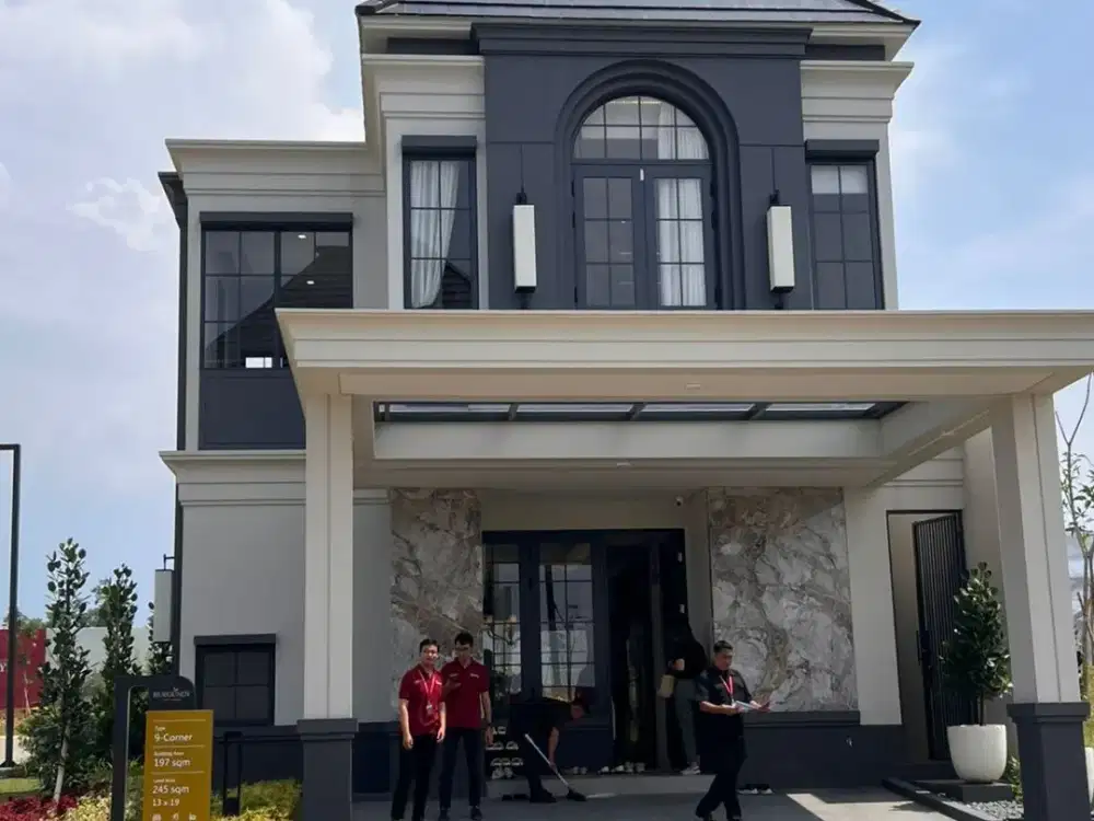 Dijual Rumah di Rancamaya Cluster BURGUNDY Lebar 9