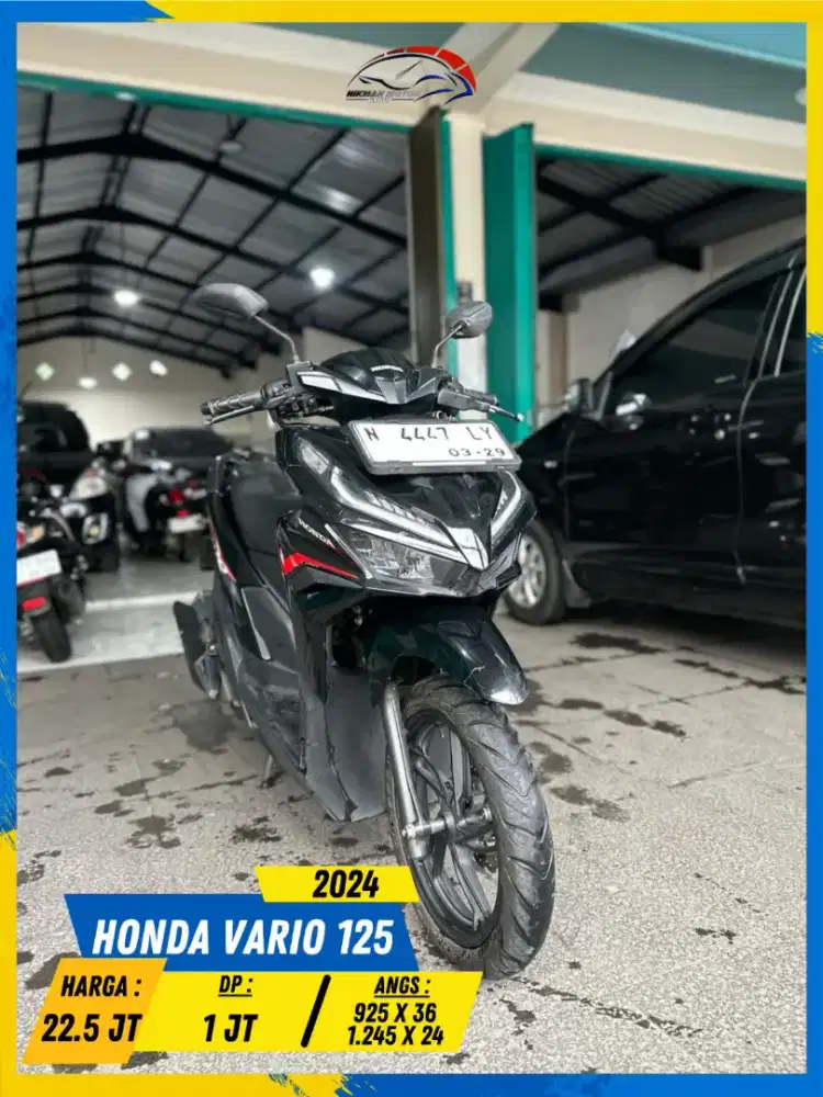 HONDA VARIO 125 2024 MURAH BERKUALITAS HIKMAH MOTOR KEPUH MALANG