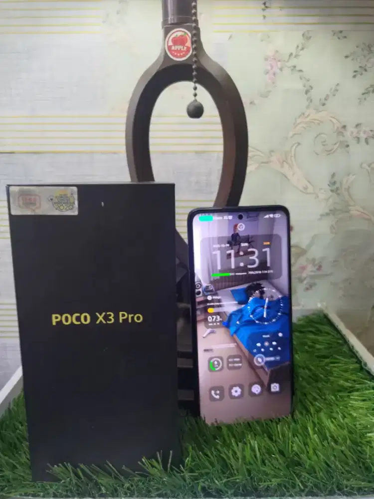 Poco X3 Pro NFC 8/256 GB,
No Minus, Fullset Semua nya ORI