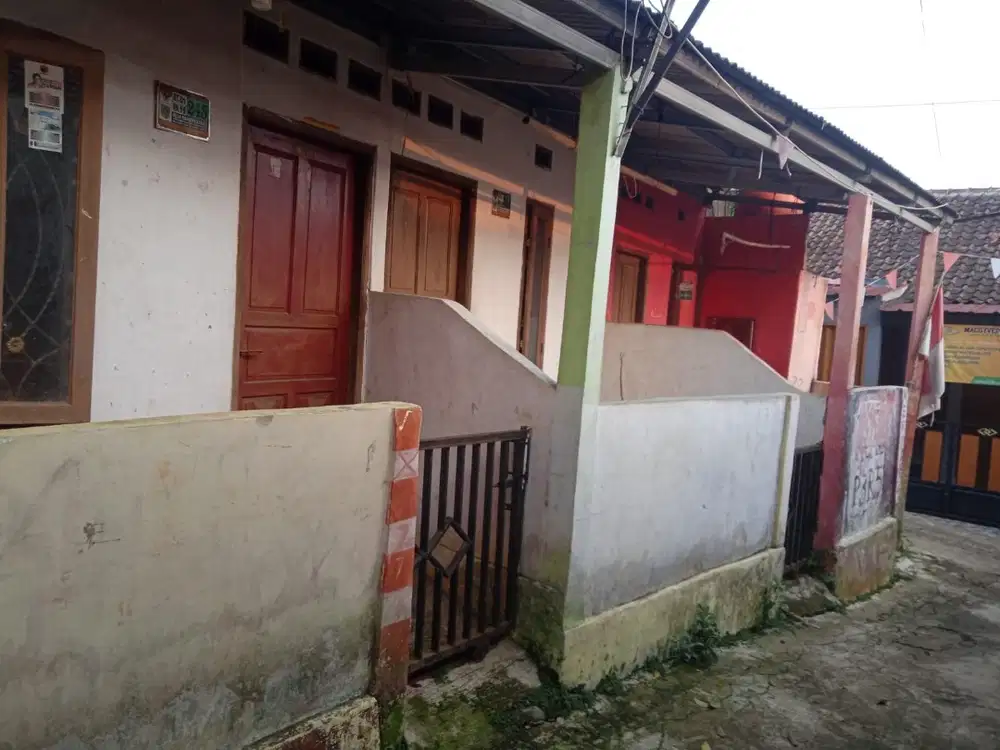 dijual rumah kontrakan 3 petak
