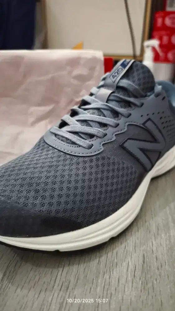 Sepatu Lari Running New Balance 420 Grey 43