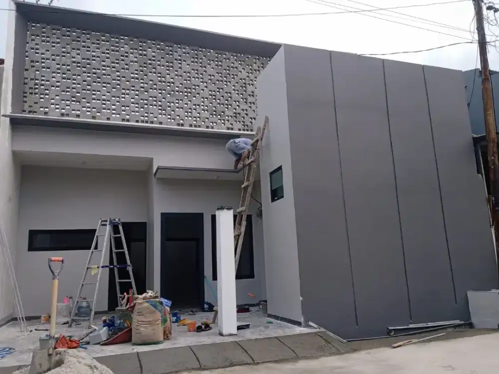 Dijual Rumah murah bangunan baru di perumahan pesona anggrek harapan