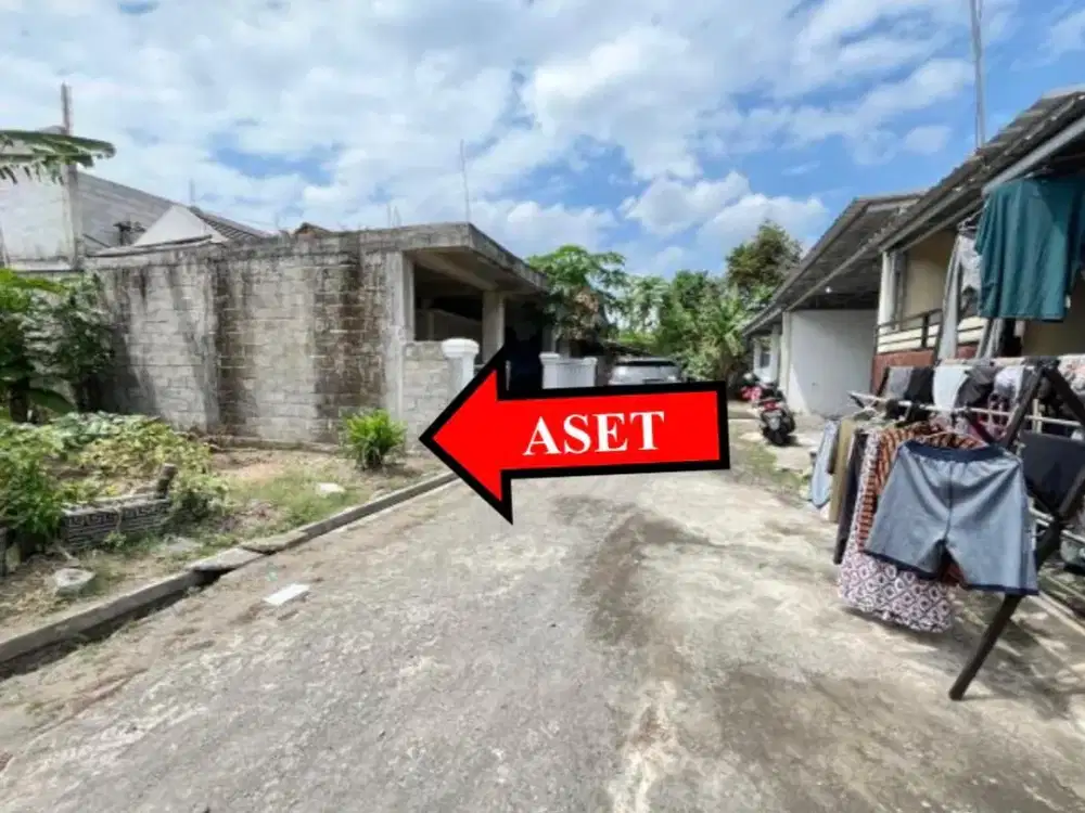 Aset BTN Jogja. Rumah tanah luas di Perum Griya Sedayu Sejahtera, Bantul