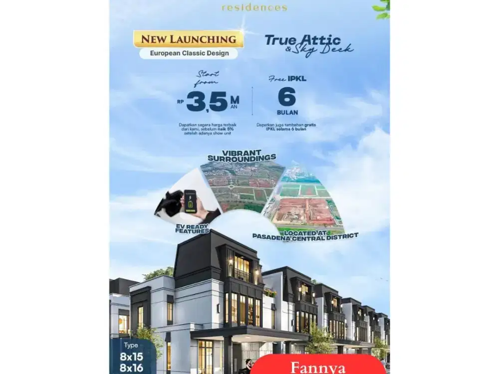 Altadena Terbaru Gading Serpong Paramount Land Full attic Multifungsi