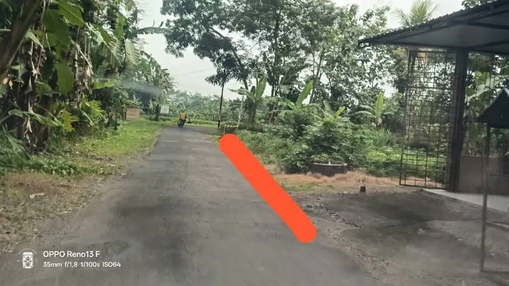 Tanah Murah Menguntungkan dekat Pasar Balangan Minggir Sleman