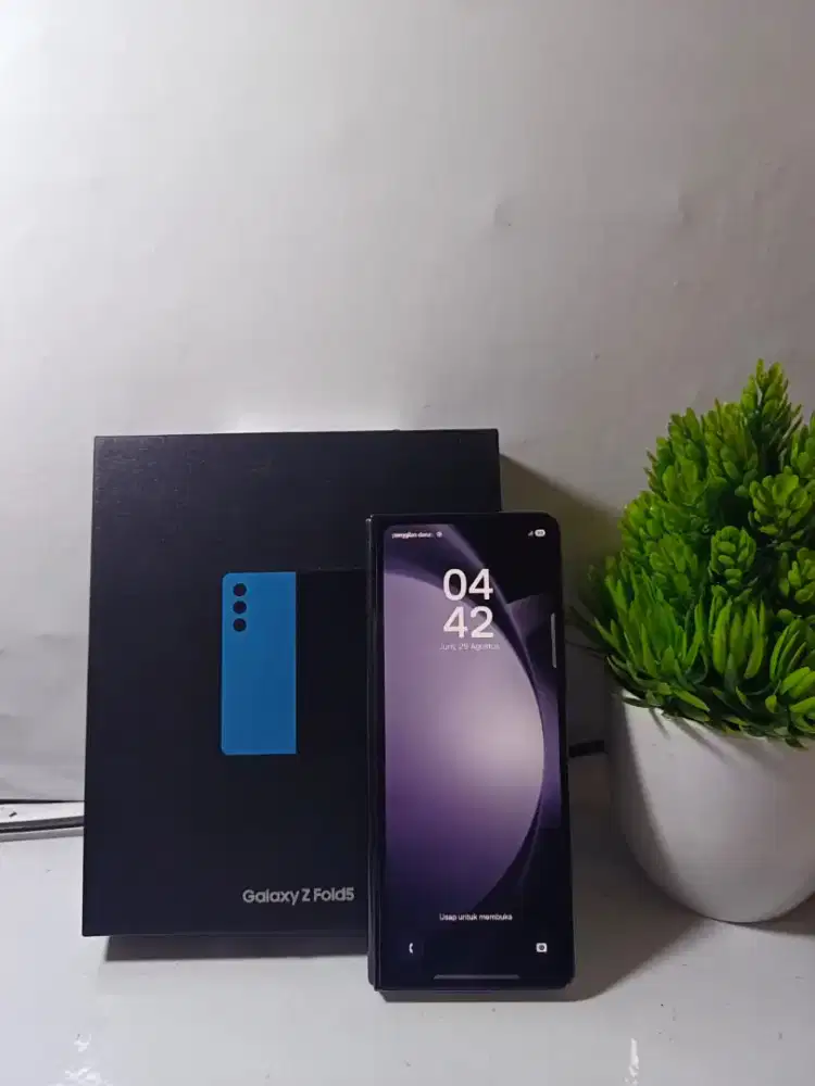 SAMSUNG Z FOLD 5 5G RAM 12/256GB ORIGINAL SEIN MULUS NOMINUS FULLSHET