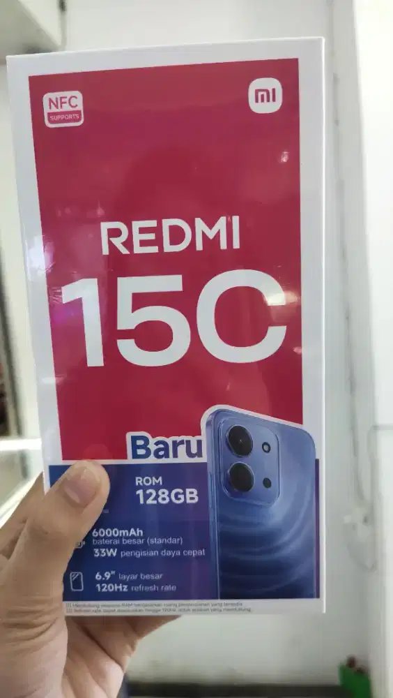 Redmi 15c ran 6/128gb