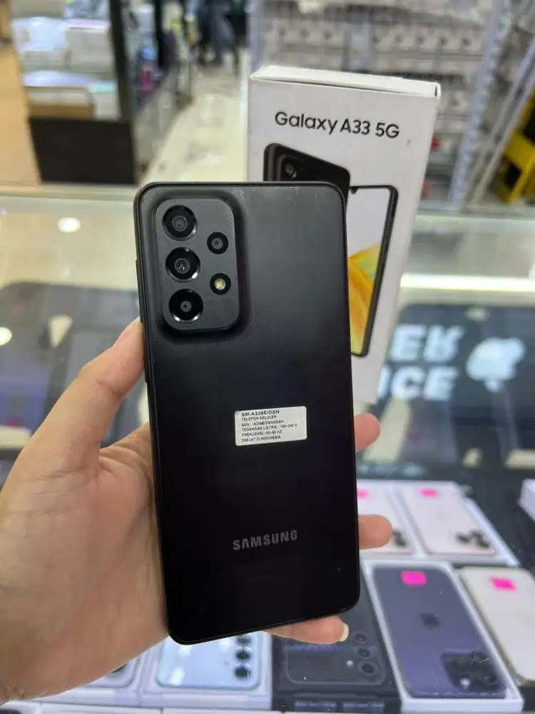 SECOND SAMSUNG A33 5G 8/128GB EX SEIN MULUS PEMAKAIAN