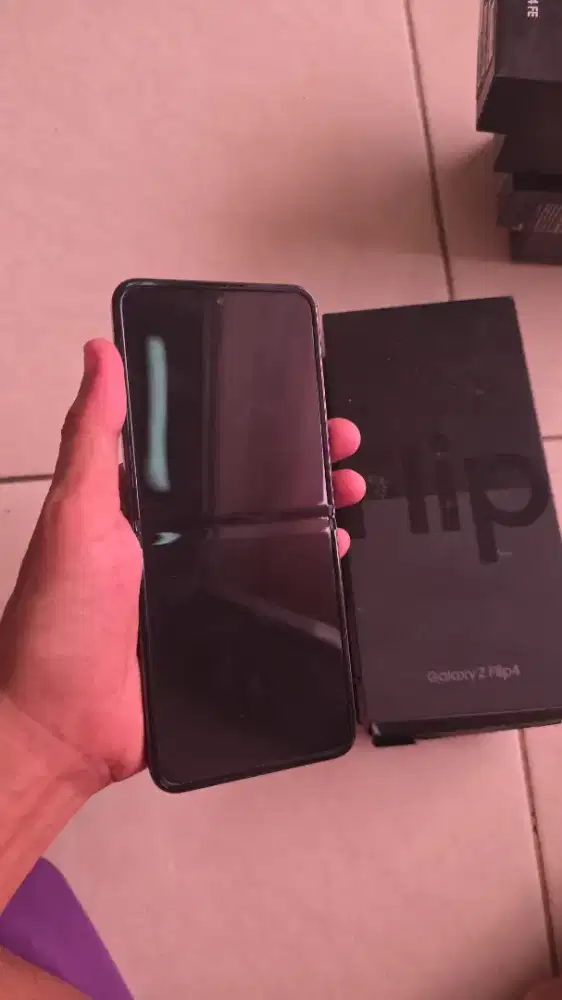 SAMSUNG Z FLIP 4 8/128 FULLSHET MULUS
