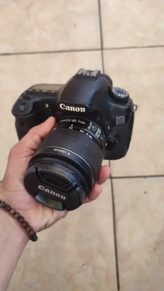 CANON SEMI PR0 60D LENSA KIT 18 55MM MURAH