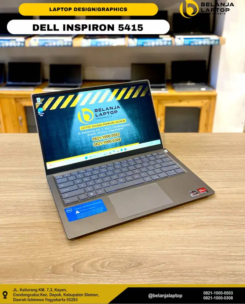 DELL INSPIRON - 5415/Ryzen 5-5500U/8GB/ 256GB/TERMURAH!!