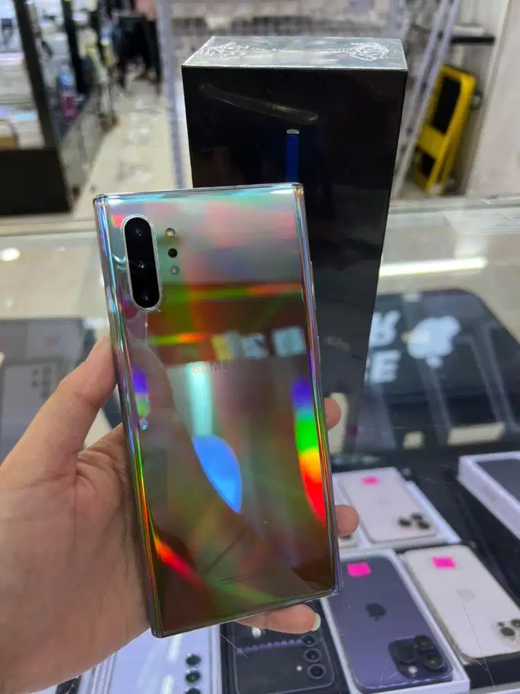 SECOND SAMSUNG NOTE 10+ 12/512GB MULUS PEMAKAIAN