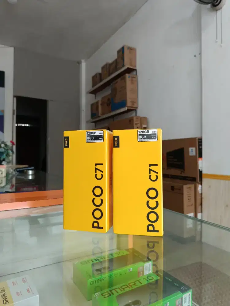 Poco C71 4/128 Promo+Bonus cash & kredit Garansi Resmi
