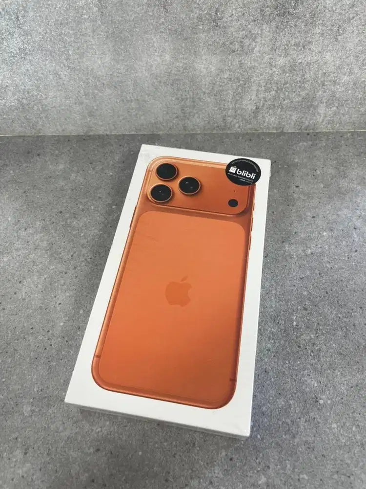 IPHONE 17 PROMAX 256 COSMIC ORANGE NEW SEGEL IBOX