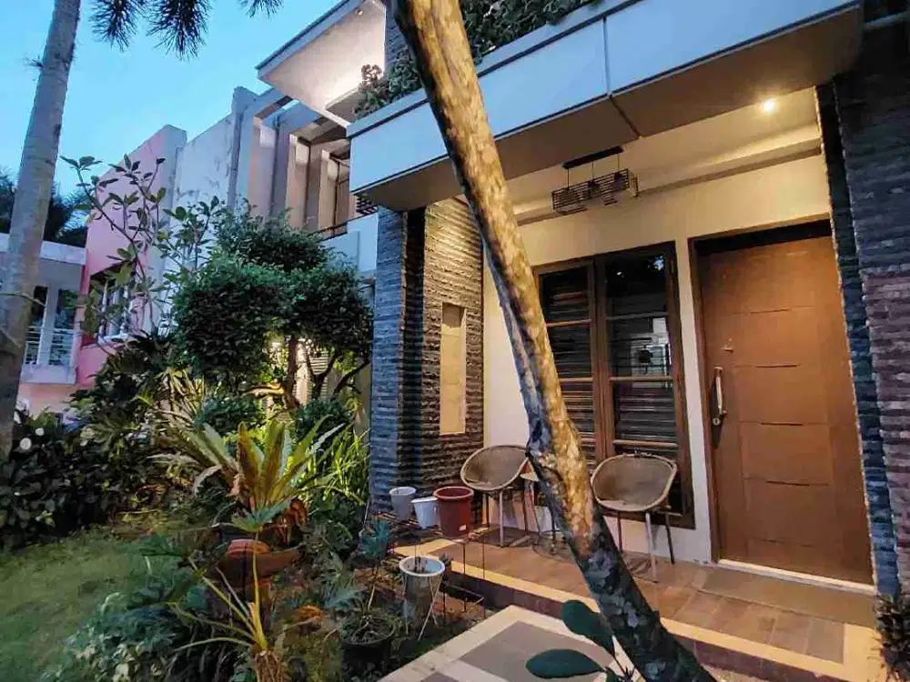 Rumah Sejuk 2 Lantai Sentul Full Furnish  ada Kolam Renang diBukit golf Sentul