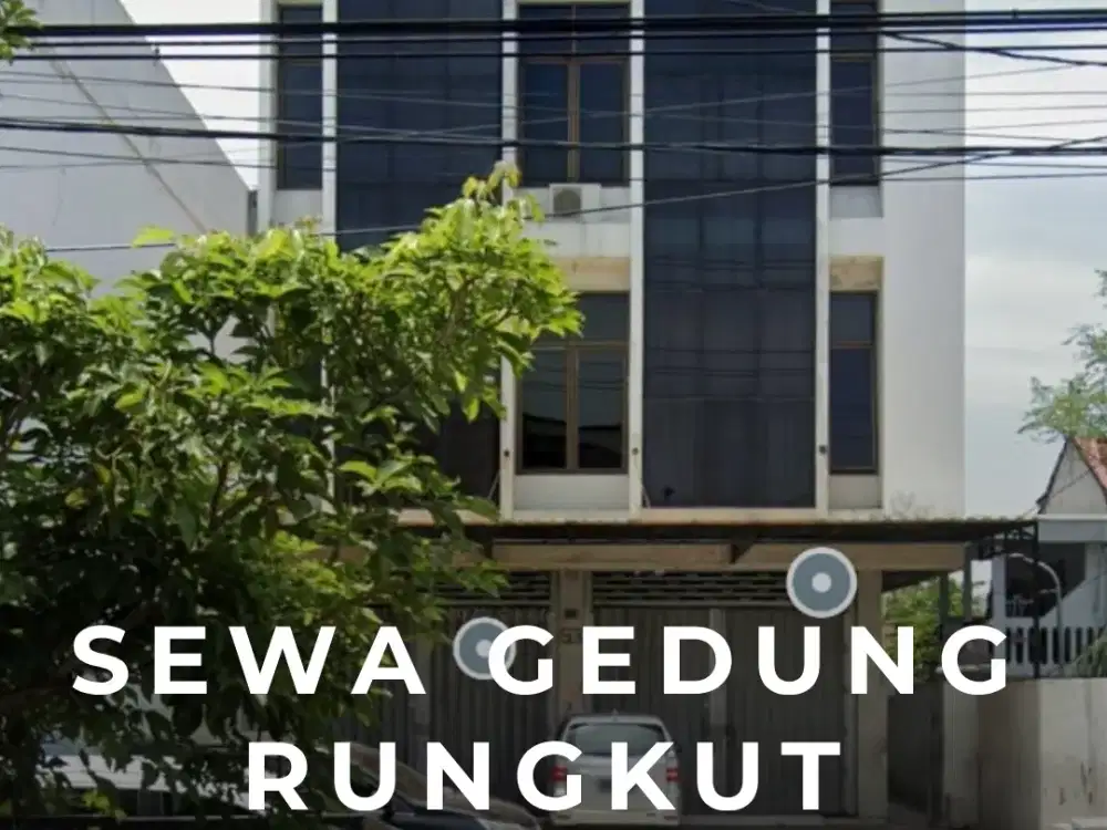 Gedung Area Komersial dengan Parkiran Dalam Luas di Rungkut, SBY