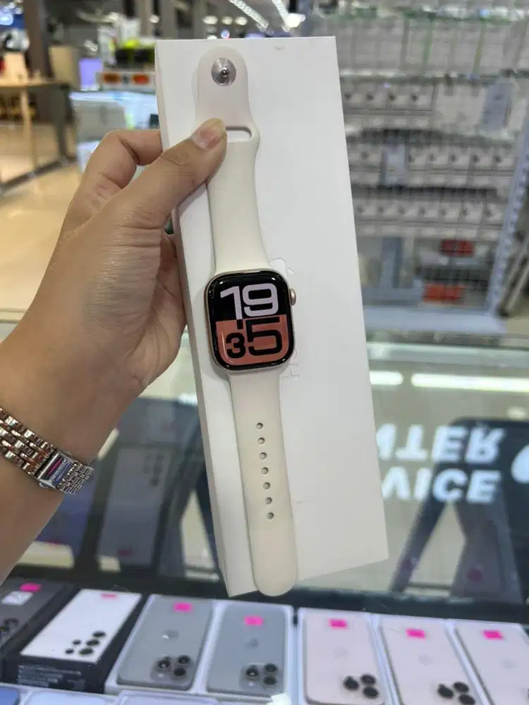 SECOND LIKE NEW I WATCH SERIES 10 42MM GARANSI ON MULUS