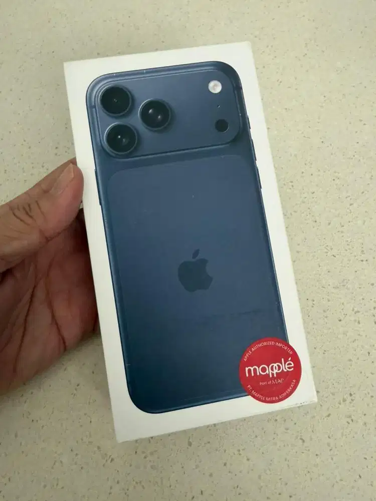 Iphone 17 pro max 256 gb garansi resmi