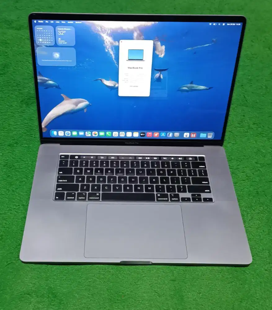 MacBook Pro 2019 16inch i9 32/1 TB Grey Touchbar Dual VGA Murah