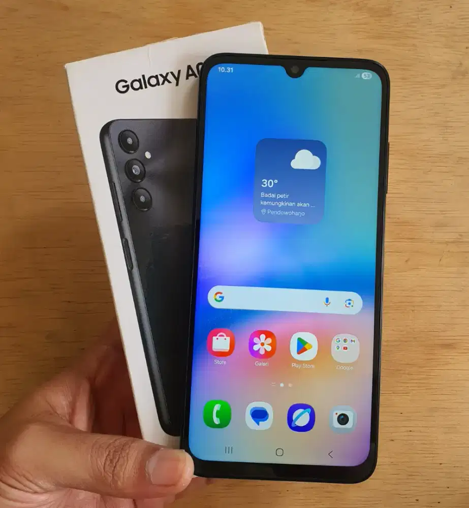 Samsung A05S 6+6/128 fullset segel