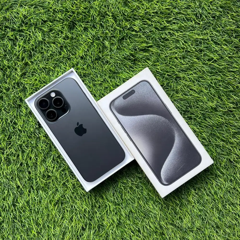 iPhone 15 Pro 256GB Black titanium inter all operator