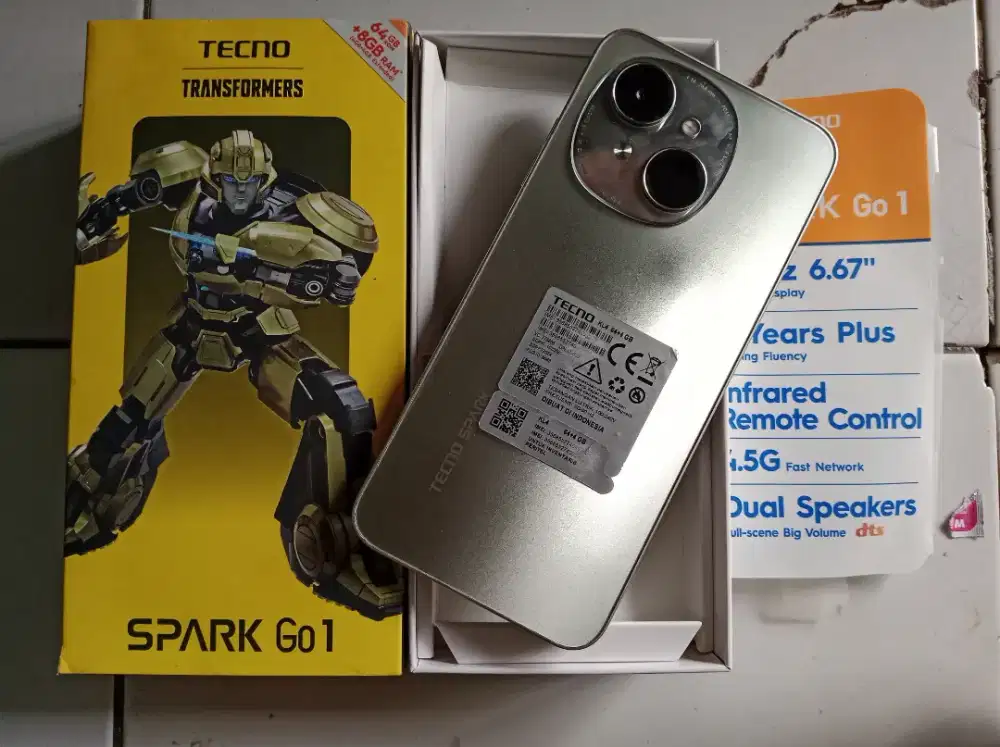 TECNO SPARK GO 1 RAM 4+4/64