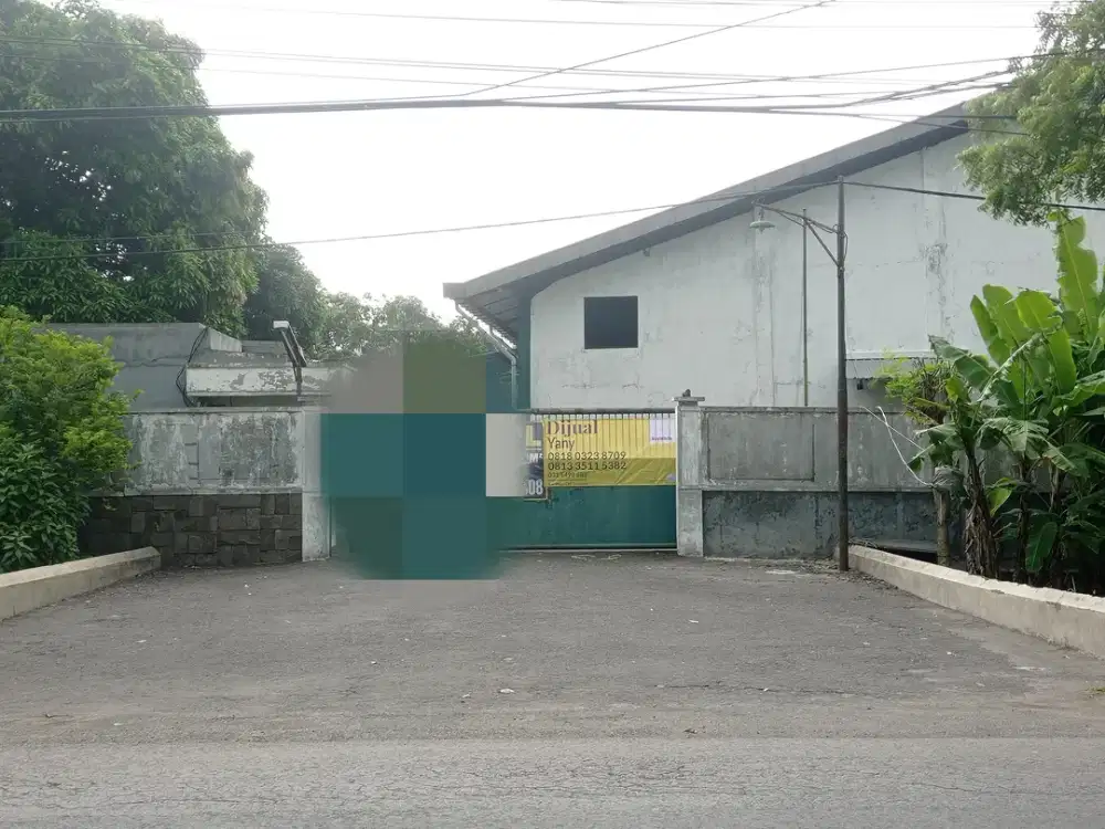 DiJual Gudang Boboh,Dekat Pintu Toll