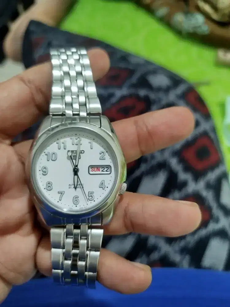 Jam Seiko 5 military original