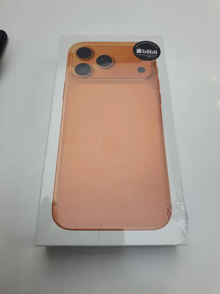 Iphone 17 pro max 1 TB garansi blibli 1 tahun new segel