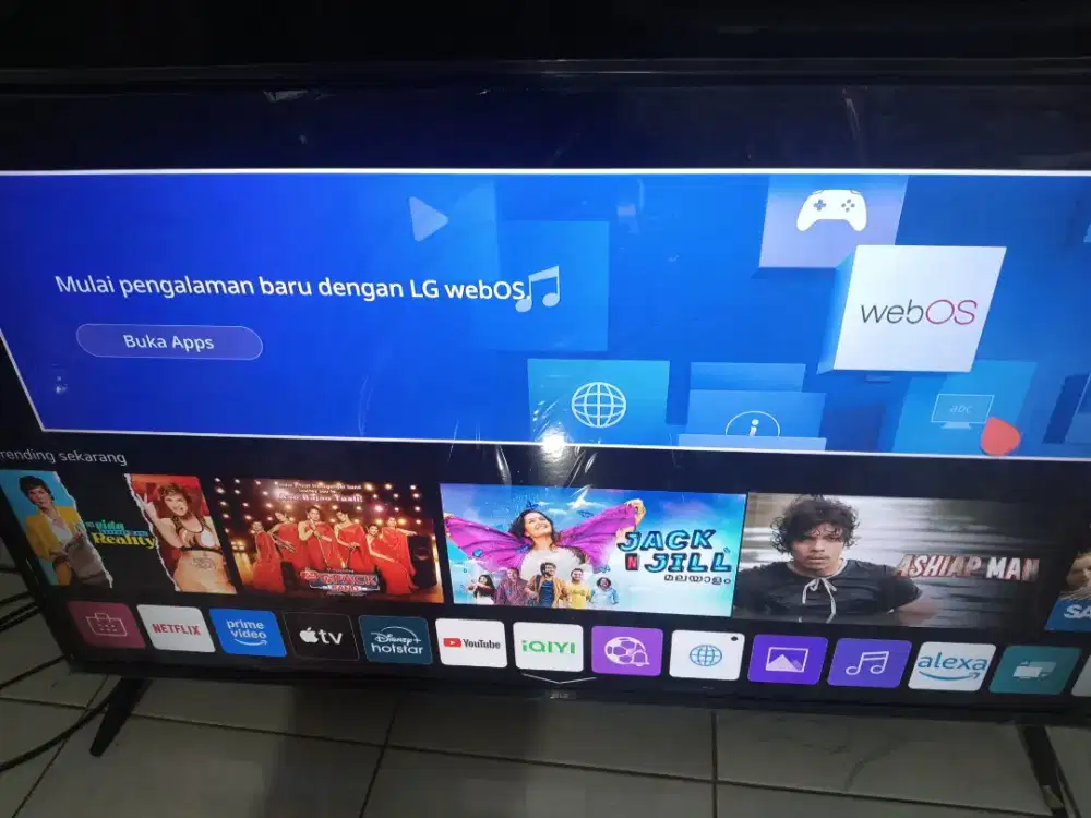 Jl cpt LED 55 in LG Snart digital 4 k uhd Vois originl