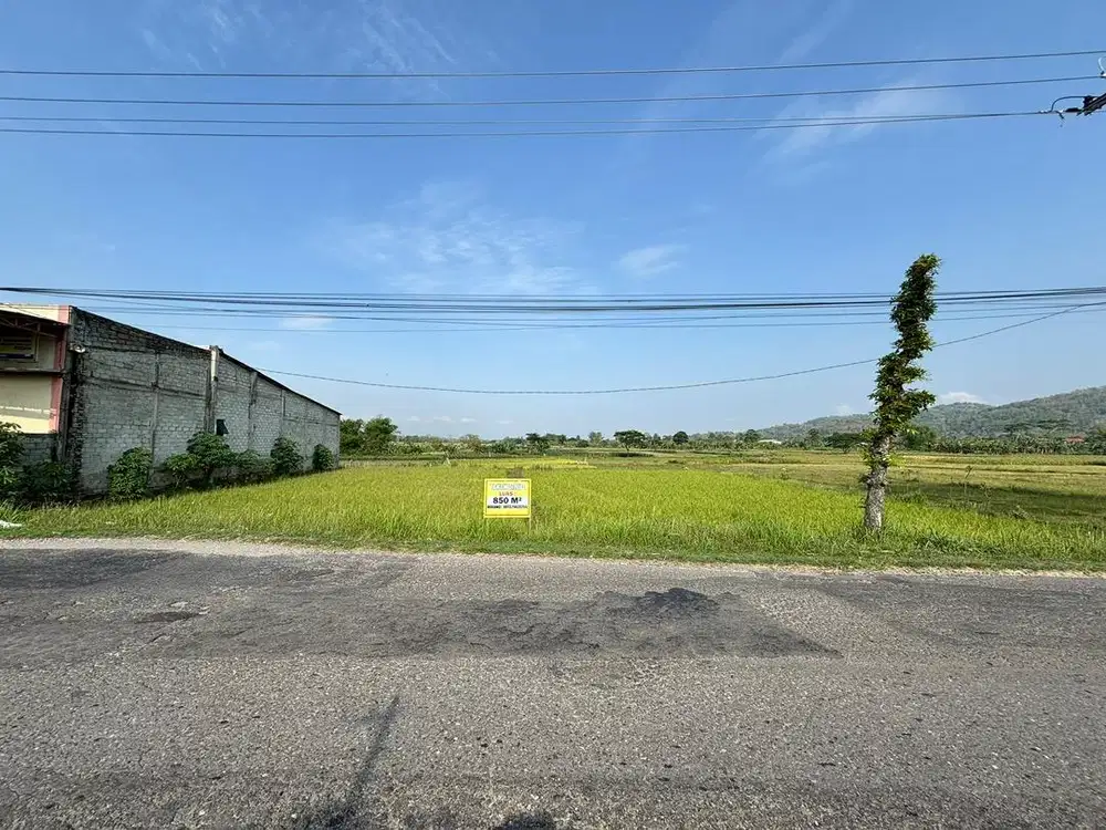 TANAH DIJUAL PINGGIR JALAN SOLO-PACITAN